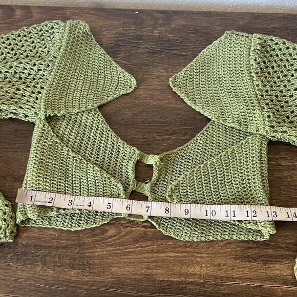 Sexy Bohemian Crochet Open Back  2 Piece Set - Picture 5 of 15
